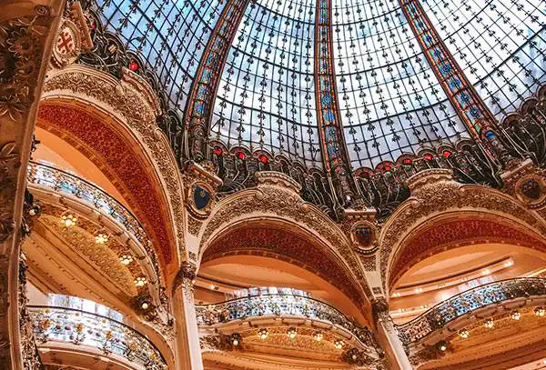 dome galeries lafayette paris